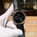 Copy Omega De Ville Automatic Watch Black Moonphase Dial 40mm
